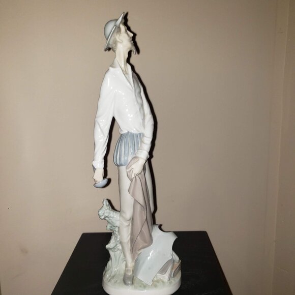 Retired Lladro Don Quixote Standing Figurine Missing Sword 12" - Picture 1 of 14